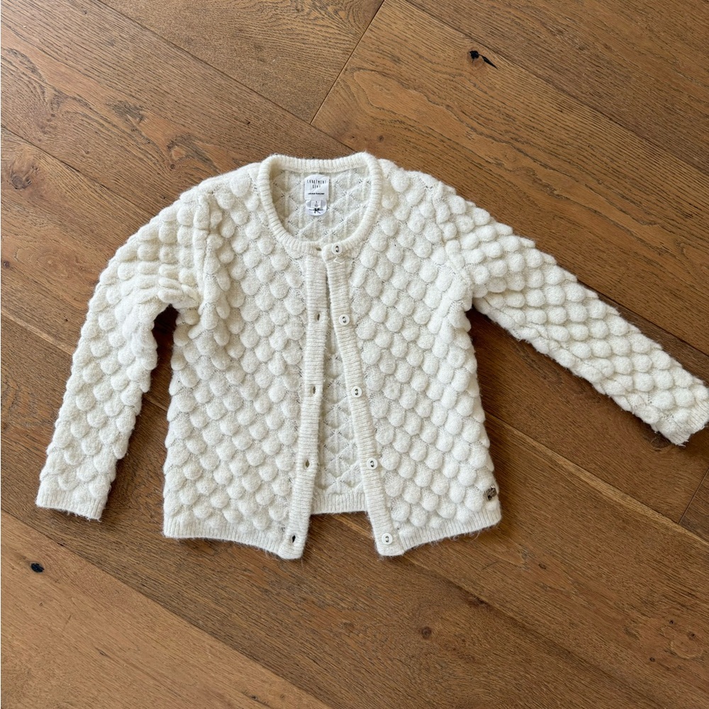 Carrement beau scalloped cardigan 4